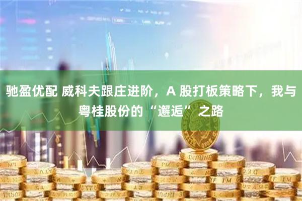 驰盈优配 威科夫跟庄进阶，A 股打板策略下，我与粤桂股份的 “邂逅” 之路