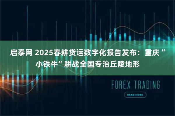 启泰网 2025春耕货运数字化报告发布：重庆“小铁牛”耕战全国专治丘陵地形