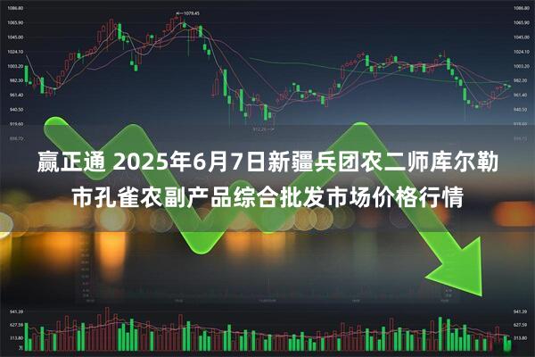赢正通 2025年6月7日新疆兵团农二师库尔勒市孔雀农副产品综合批发市场价格行情