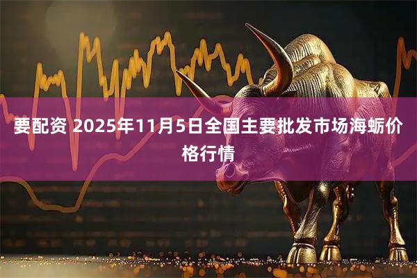 要配资 2025年11月5日全国主要批发市场海蛎价格行情